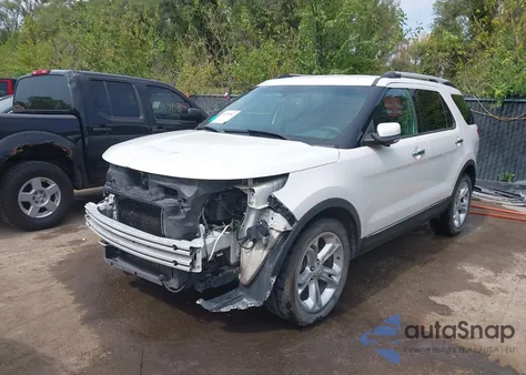 2014 Ford Explorer Limited z USA, uszkodzony, nr VIN 1FM5K7F85EGB69284